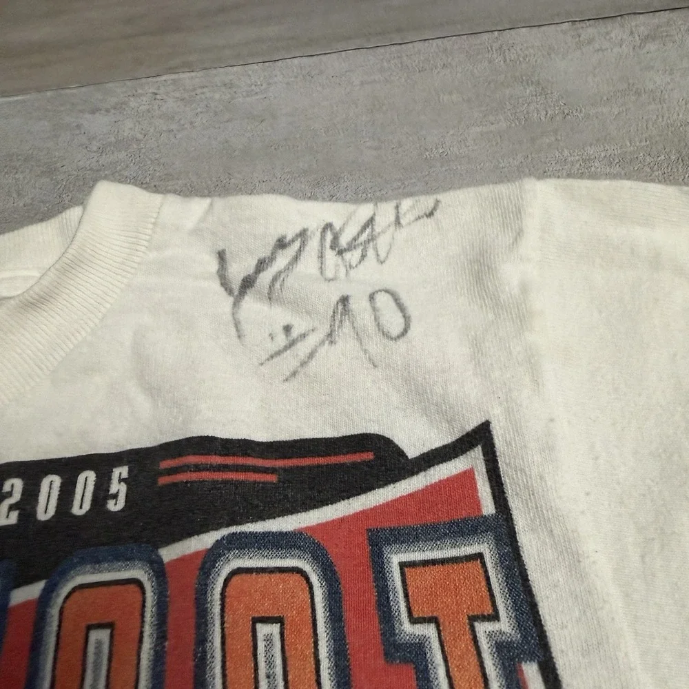 Signed Wes Hurst Memorial Central‎ Arizona Raceway Harley Davidson T-Shirt Youth